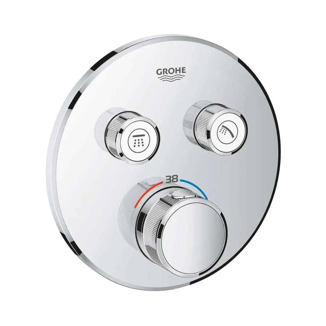 Grohe 2 way thermostatic diverter smartcontrol 29119000 29119000 Chrome