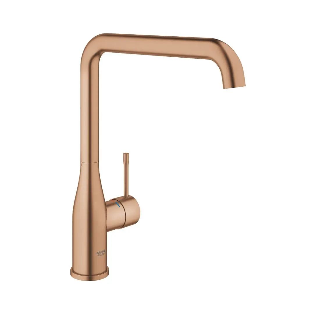 Grohe table mounted regular kitchen sink mixer essence 30269DL0 with swinging spout in brushed warm sunset finish 30269DL0 Standard