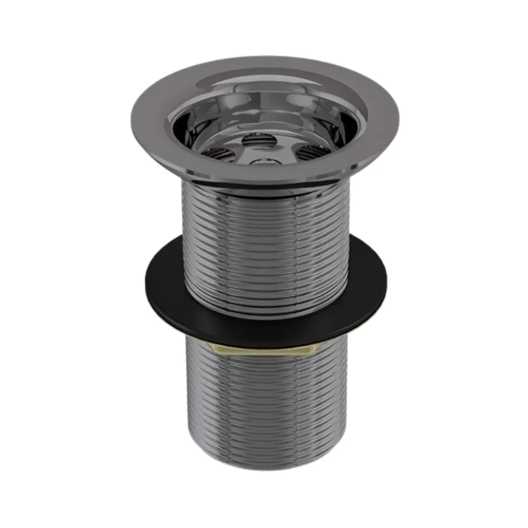Jaquar 3 inches regular waste coupling ALD-BCH-705 Black Chrome