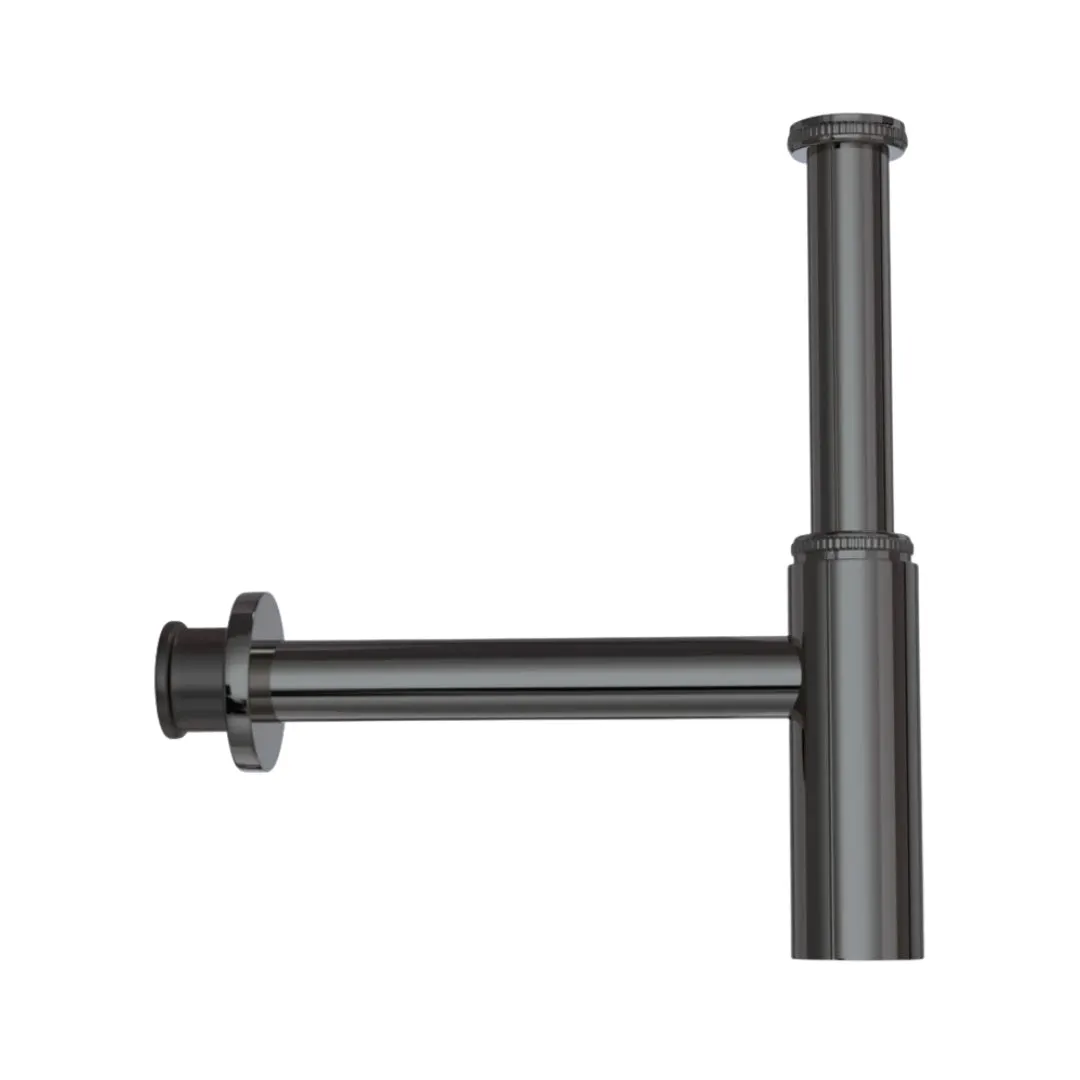 Jaquar 10 inch bottle trap Allied ALD-BCH-769L250X190 Black Chrome