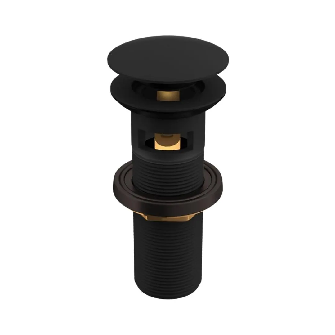 Jaquar 5 inches pop-up waste coupling ALD-BLM-729L130 Black Matt