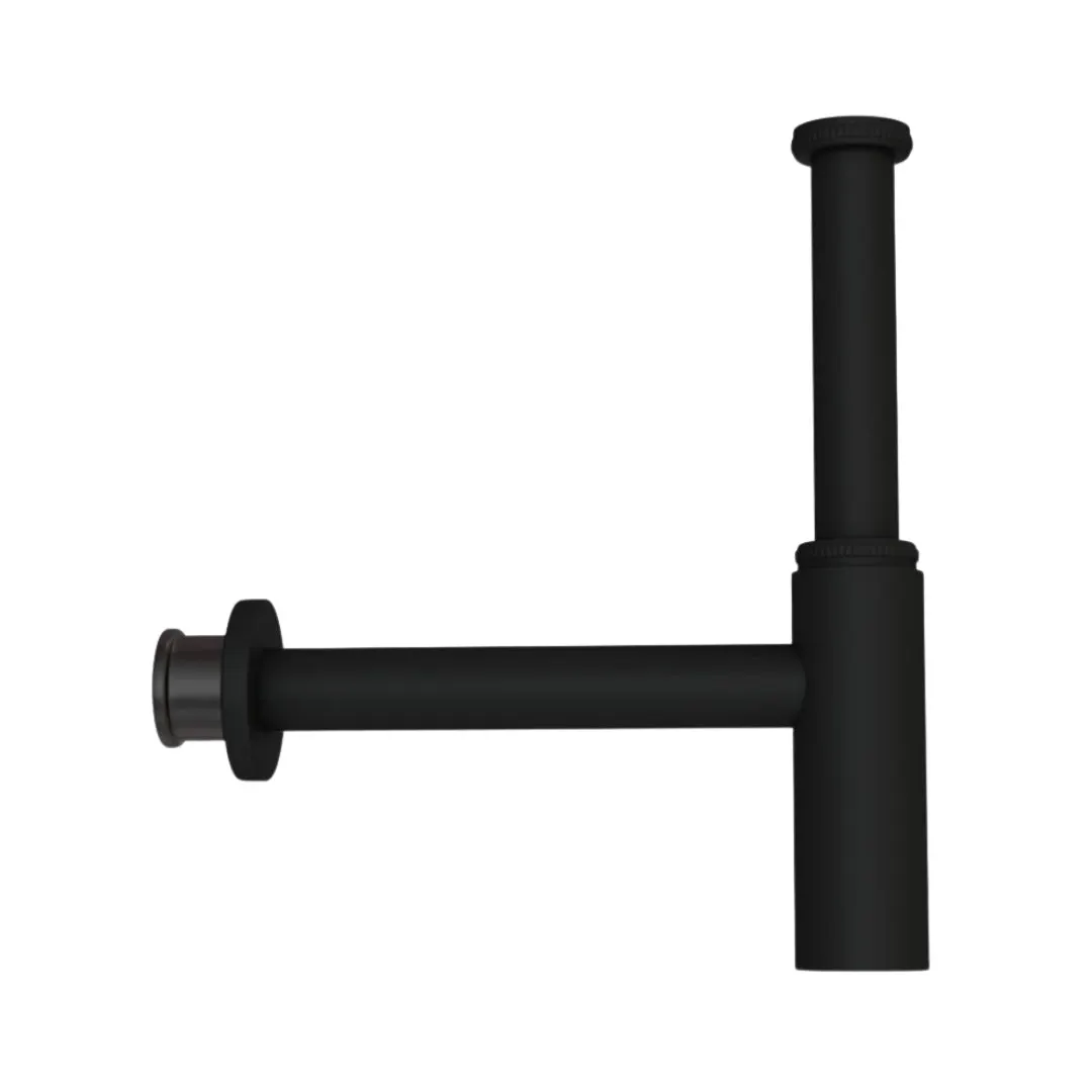 Jaquar 10 inch bottle trap Allied ALD-BLM-769L250X190 Black Matt