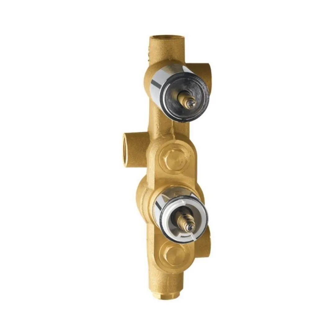 Jaquar 2 way thermostatic diverter valve Aquamax ALD-CHR-681N Standard
