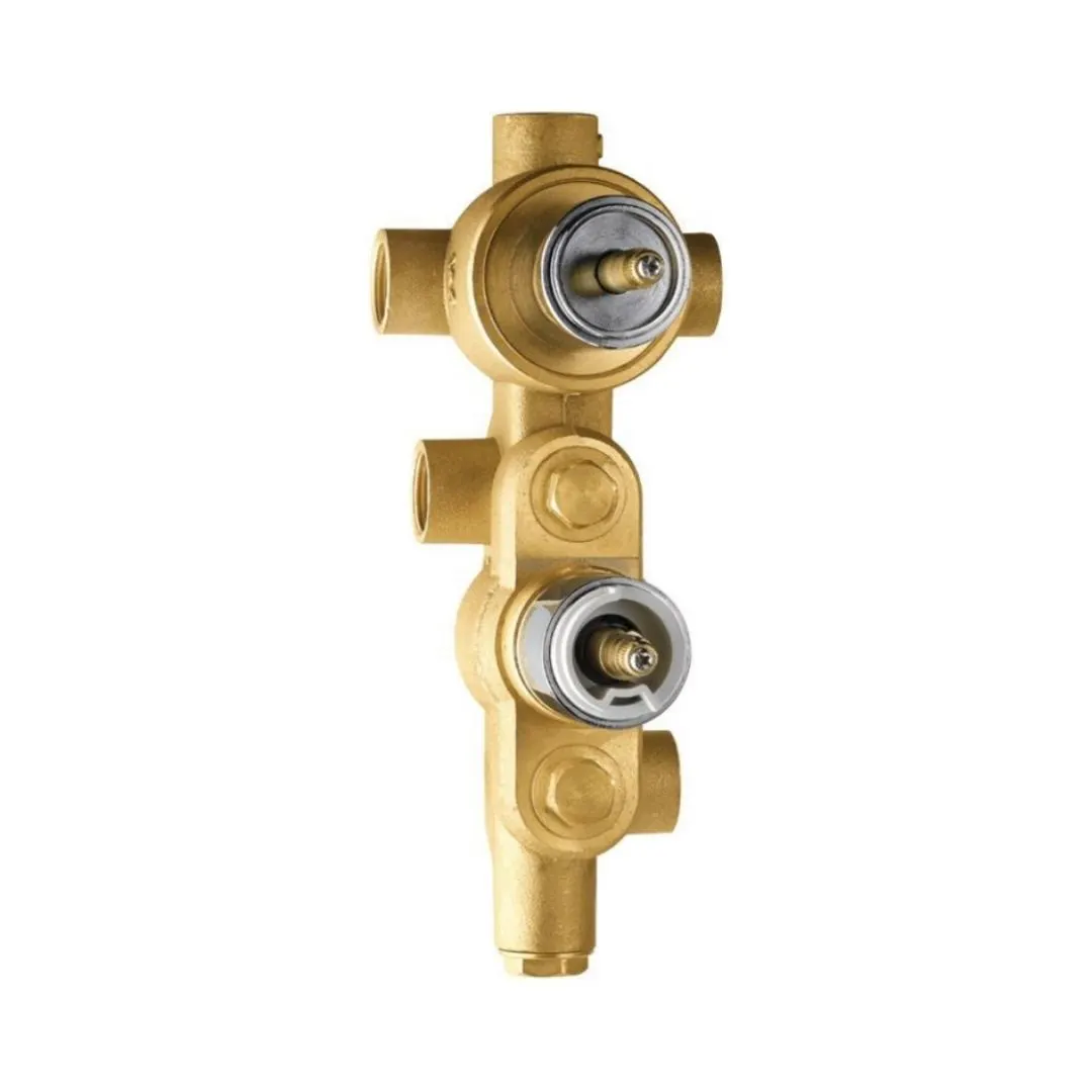Jaquar 3 way thermostatic diverter valve Aquamax ALD-CHR-683N Standard