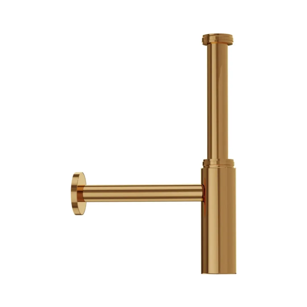 Jaquar 10 inch bottle trap Allied ALD-GBP-769L250X190 Gold Bright PVD