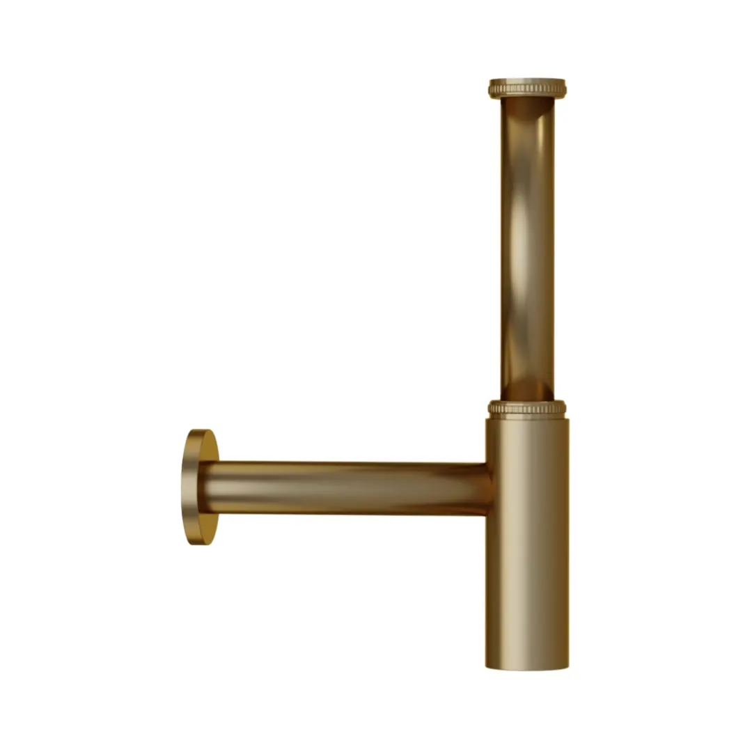 Jaquar 12 inch bottle trap Allied ALD-GMP-769L300X190 Gold Matt PVD