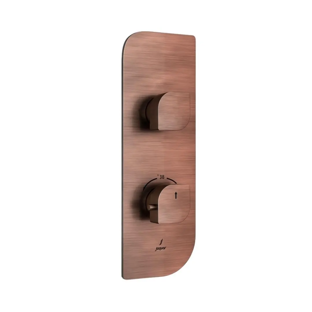Jaquar 1 way thermostatic diverter Alive normal flow ALI-ACR-85661NK Antique Copper