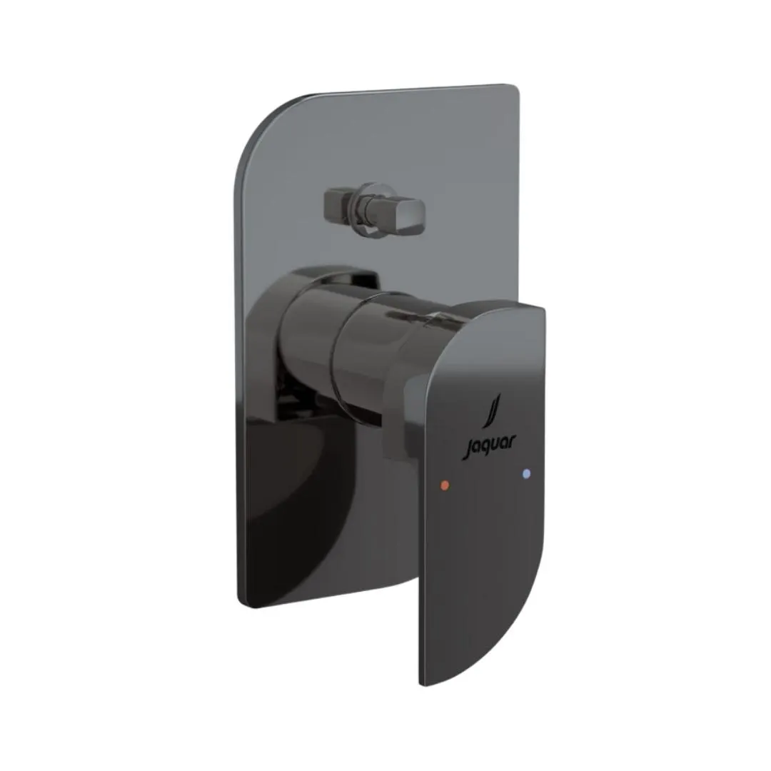 Jaquar 2 way diverter Alive high flow ALI-BCH-85079NK Black Chrome