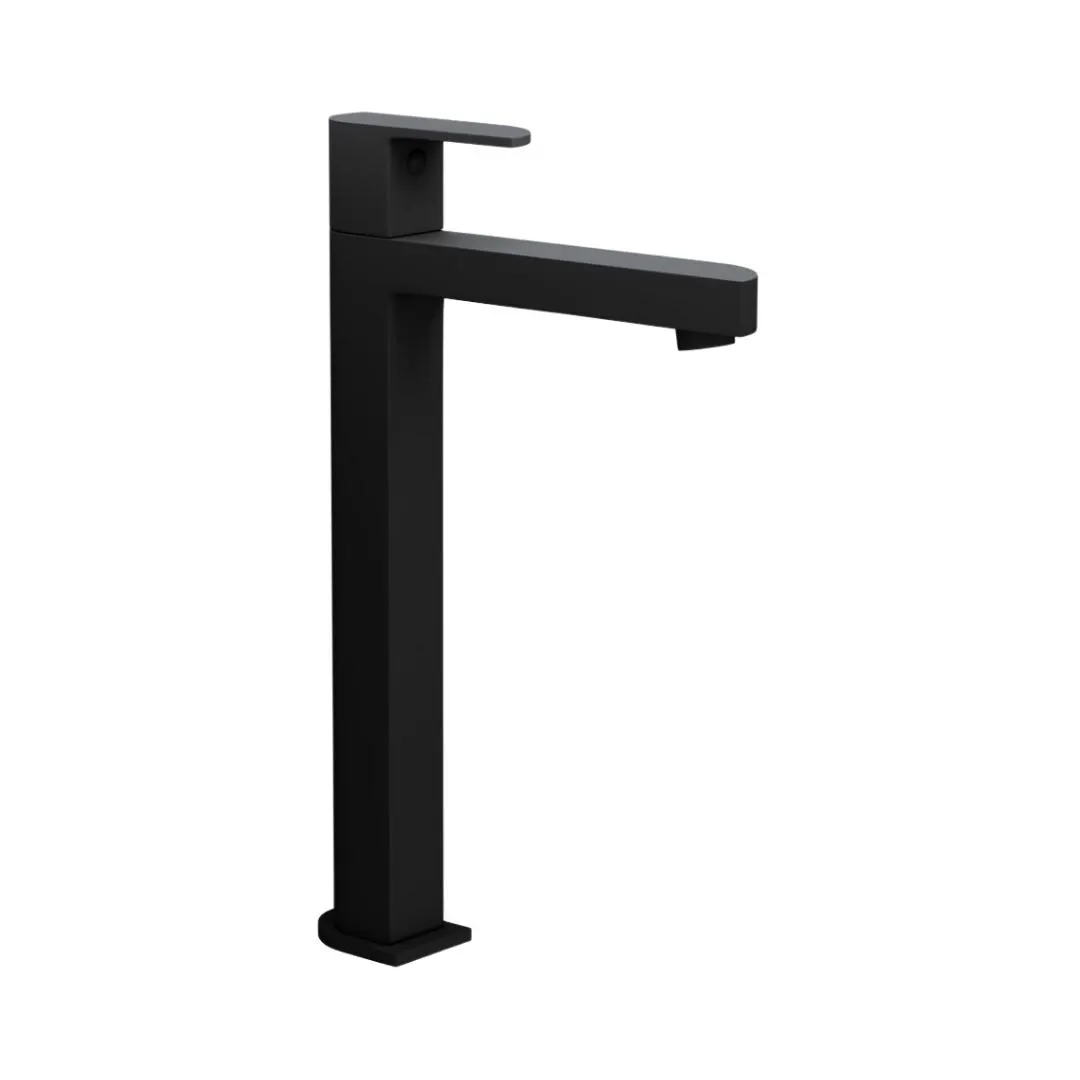 Jaquar table mounted tall boy basin tap Alive ALI-BLM-85021 Black Matt