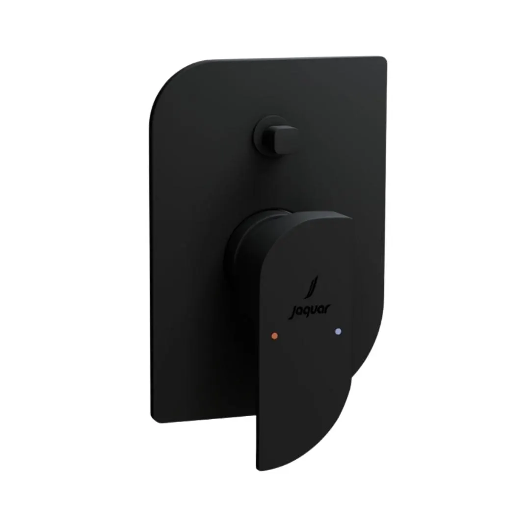 Jaquar 2 way diverter Alive normal flow ALI-BLM-85065MK Black Matt