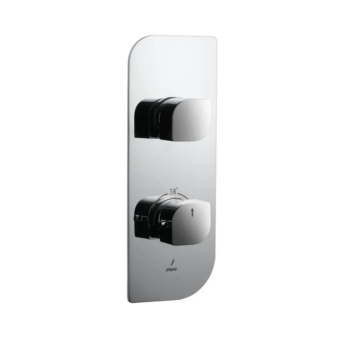 Jaquar 1 way thermostatic diverter Alive normal flow ALI-CHR-85661NK Chrome
