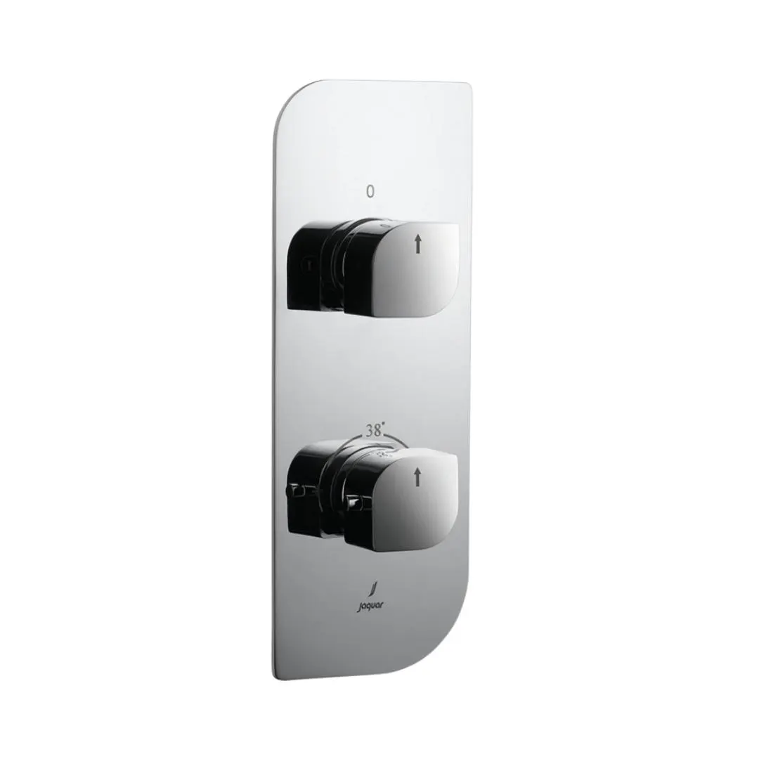 Jaquar 2 way thermostatic diverter Alive normal flow ALI-CHR-85681NK Chrome