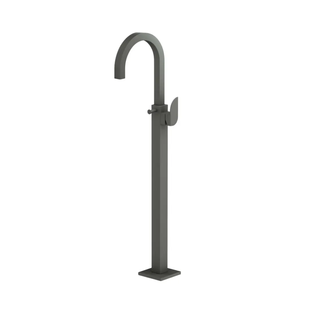 Jaquar 2 way bath tub filler Alive normal flow ALI-GRF-85121K Graphite