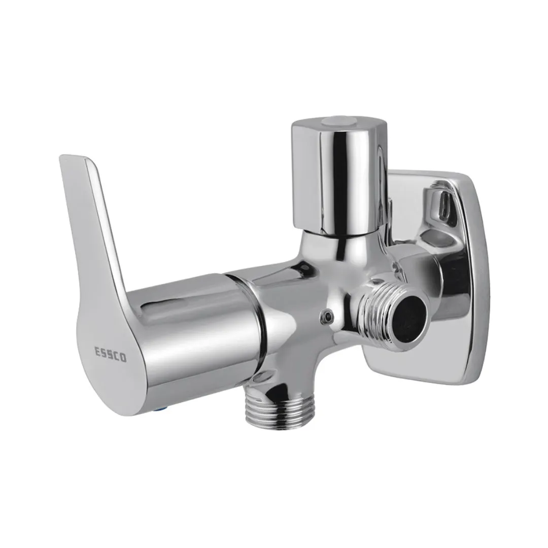 Essco basin area 2 way angle valve Aspire APR-CHR-101067 Chrome