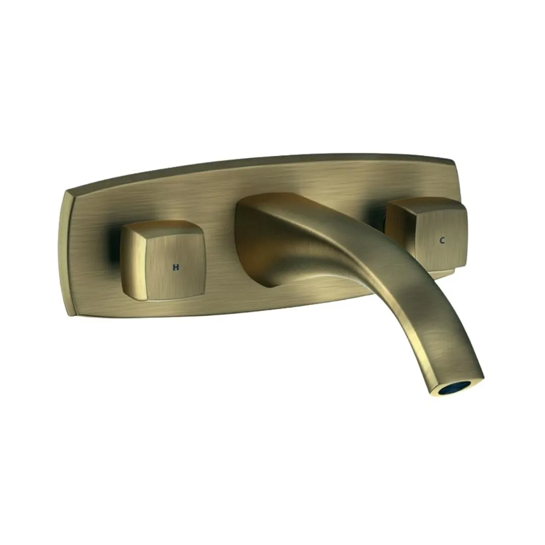 Jaquar wall mounted basin mixer Arc ARC-ABR-87433 Antique Bronze