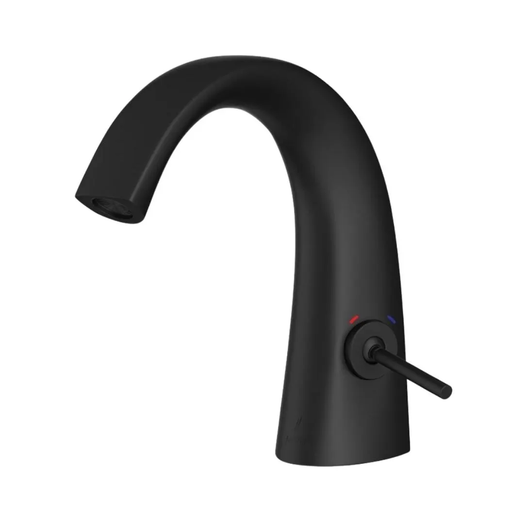 Jaquar table mounted regular basin mixer Arc ARC-BLM-87011B Black Matt
