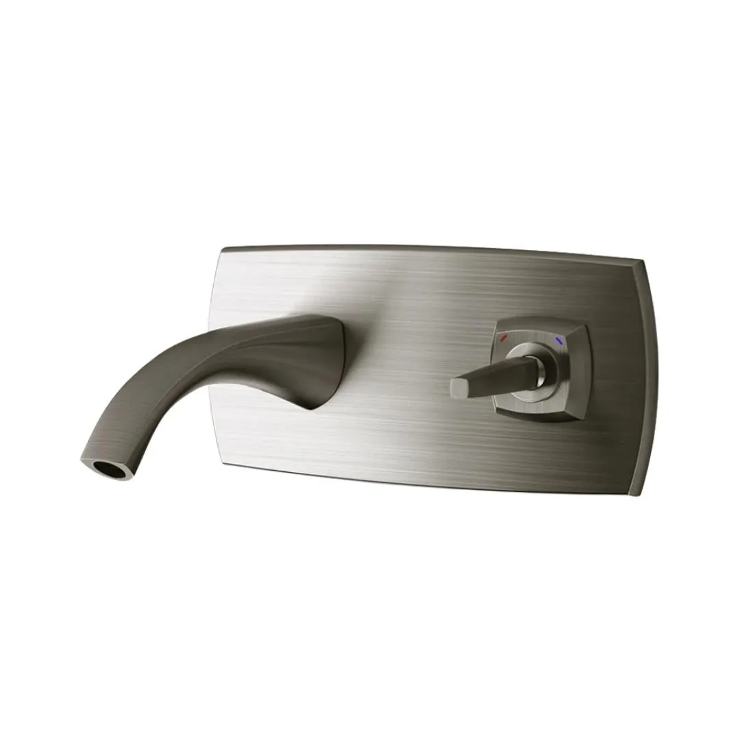 Jaquar wall mounted basin mixer Arc ARC-SSF-87233K Stainless Steel