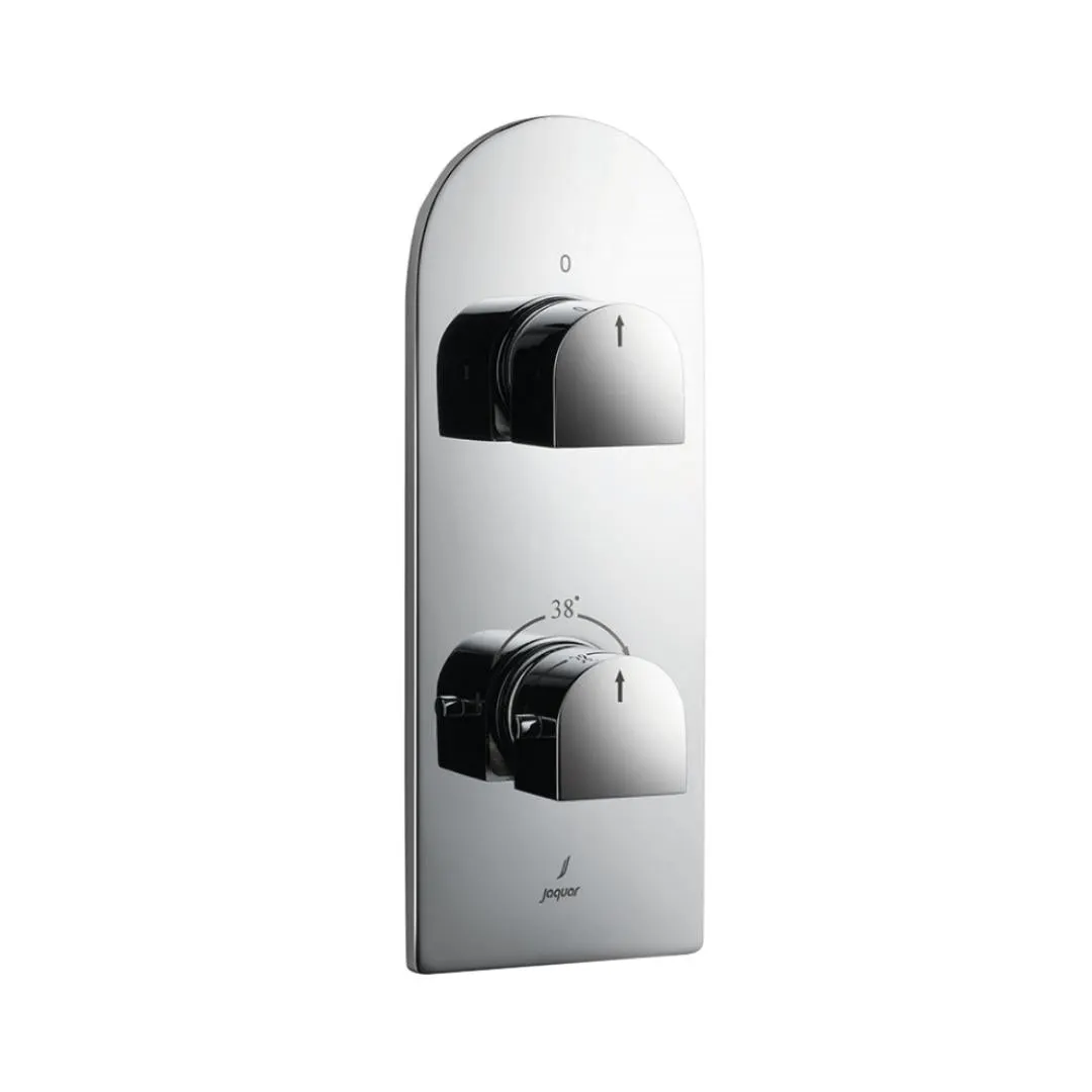 Jaquar 2 way thermostatic diverter Aria normal flow ARI-CHR-39681NK Chrome