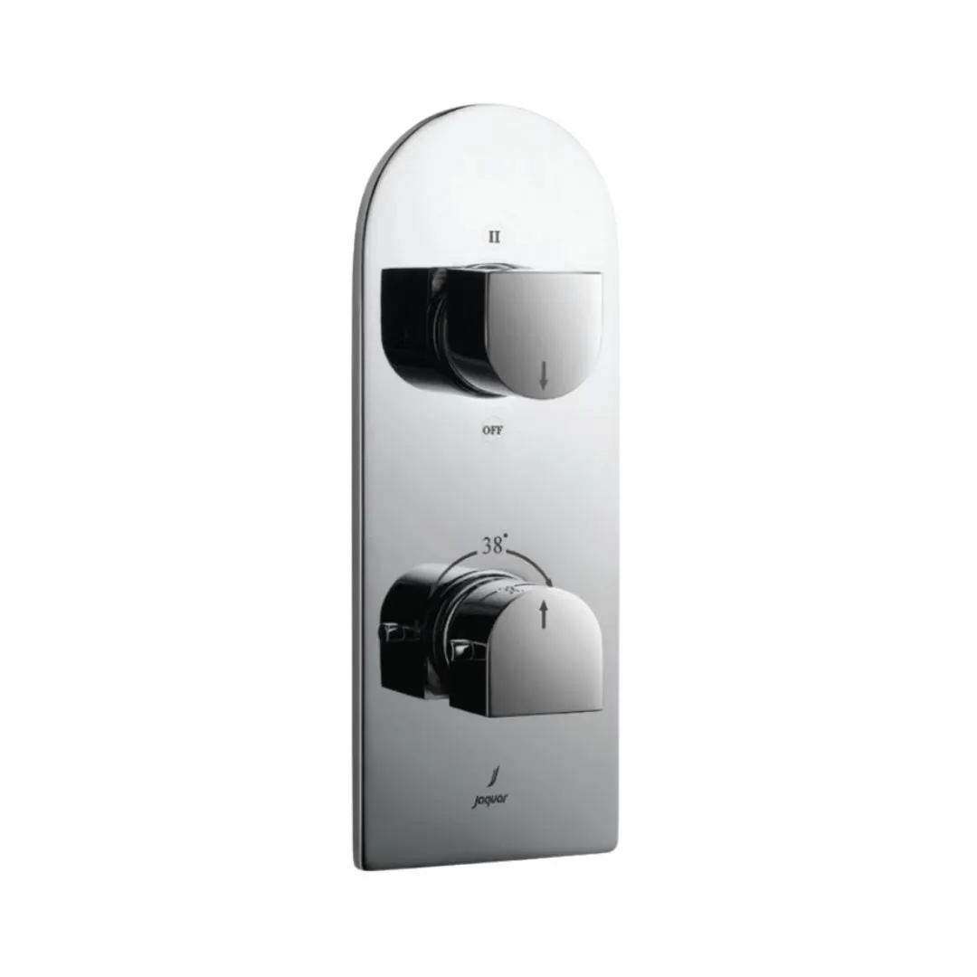 Jaquar 3 way thermostatic diverter Aria normal flow ARI-CHR-39683NK Chrome