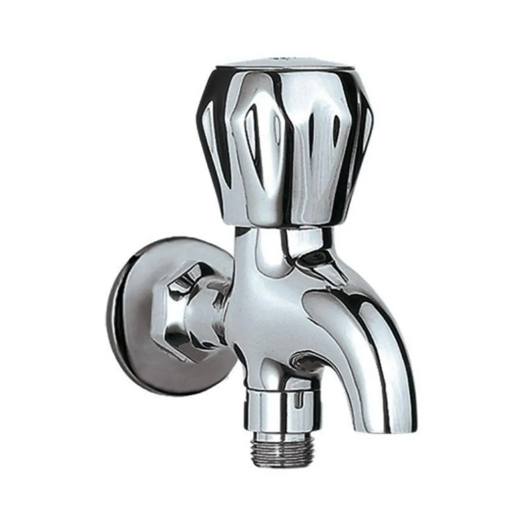 Jaquar wc area 2 way bib tap Continental CON-CHR-041KN Chrome