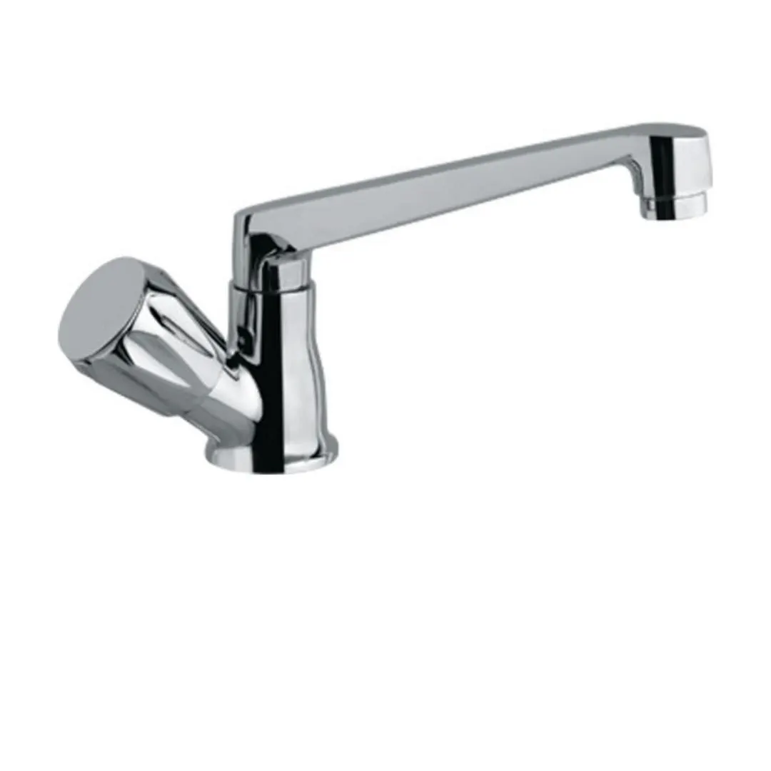 Jaquar table mounted regular kitchen sink tap Continental CON-349KNM with swinging spout in chrome finish CON-349KNM Standard