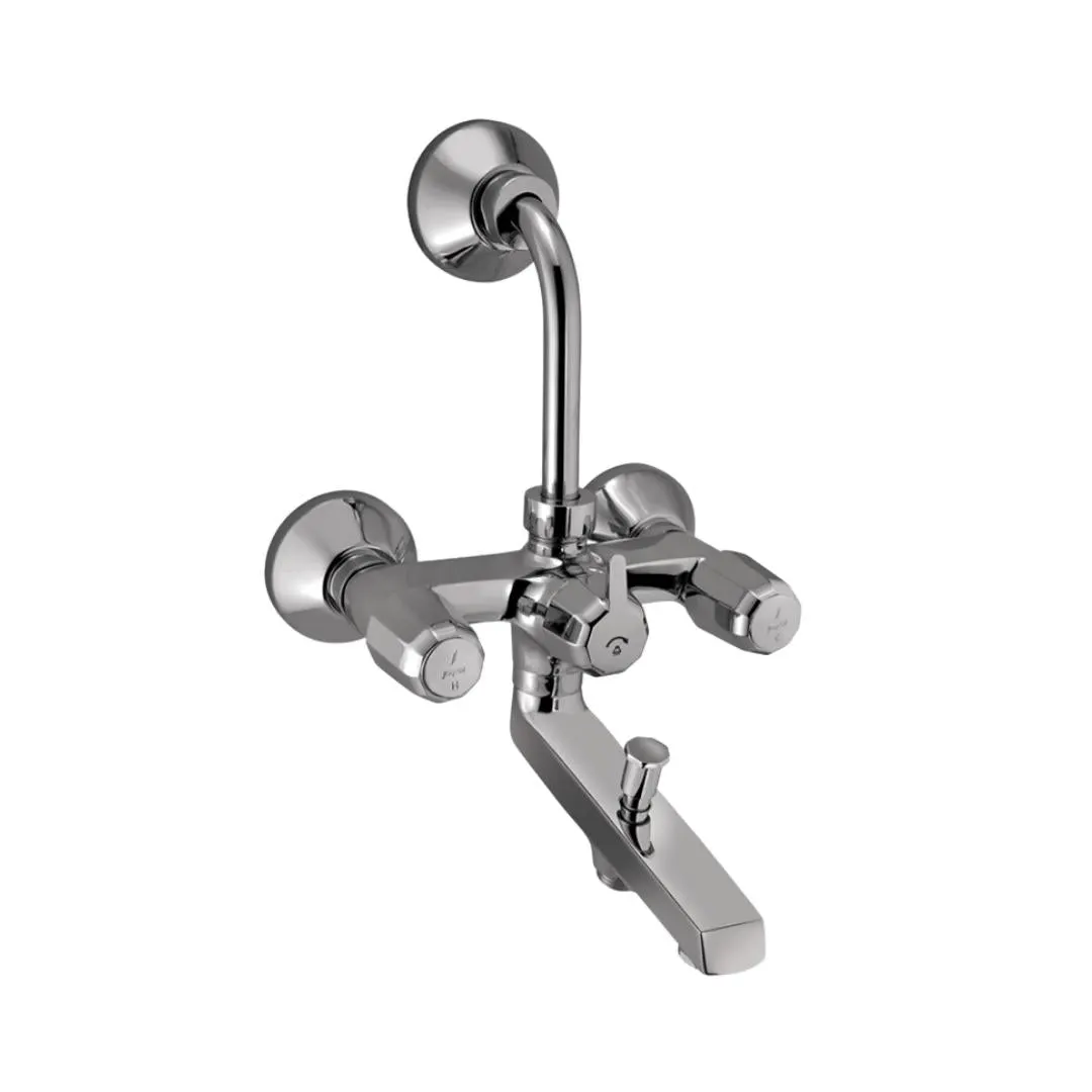 Jaquar 3 way wall mixer Continental Prime normal flow COP-CHR-281NPM Chrome
