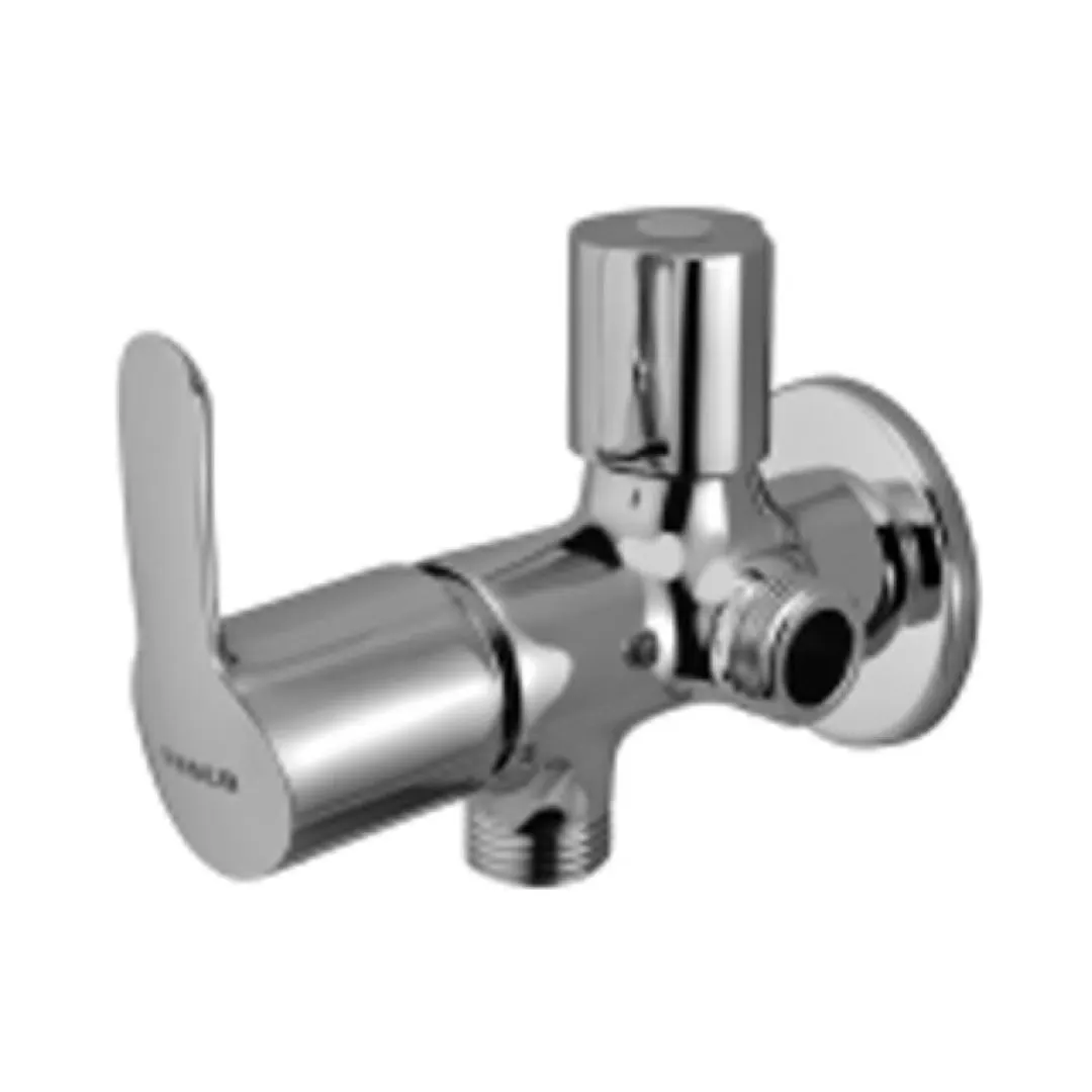 Essco basin area 2 way angle valve Cosmo COS-CHR-103067 Chrome