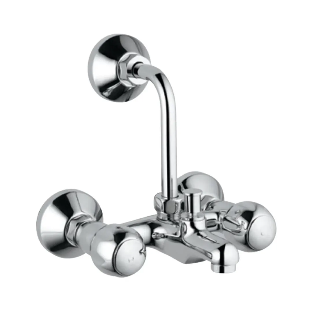 Jaquar 2 way wall mixer Clarion normal flow CQT-CHR-23273UPR Chrome
