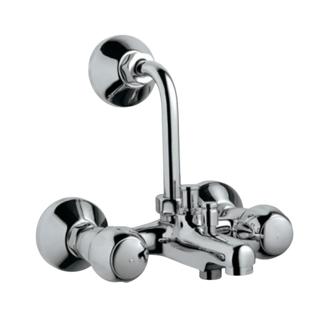 Jaquar 3 way wall mixer Clarion normal flow CQT-CHR-23281UPR Chrome