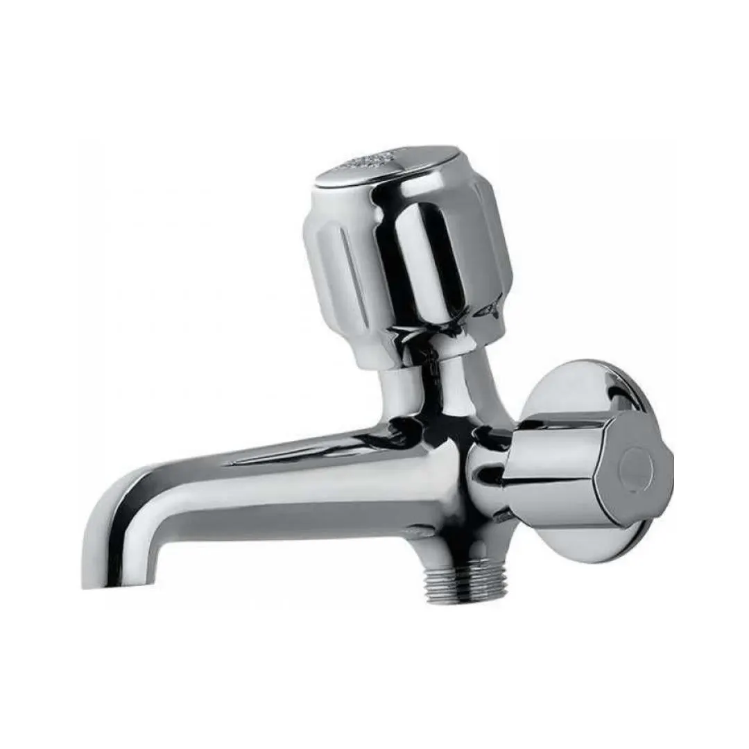 Essco wc area 2 way bib tap Delux DLX-CHR-512AKN Chrome