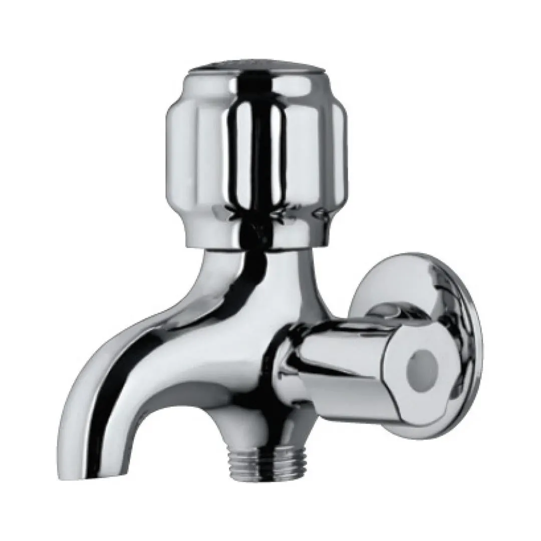 Essco wc area 2 way bib tap Delux DLX-CHR-512ANKN Chrome