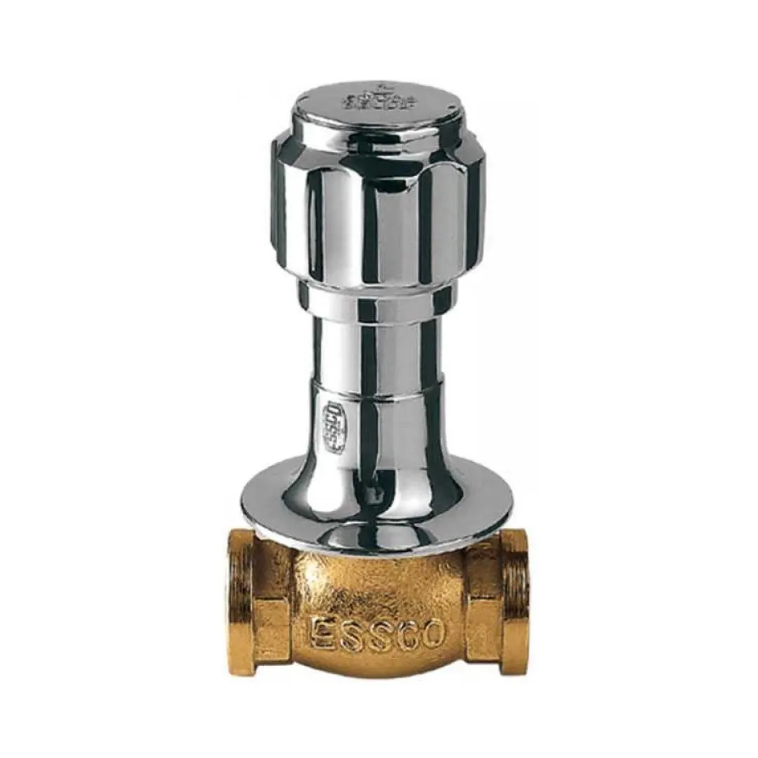 Essco basin area stop valve Delux DLX-CHR-514AKN Chrome