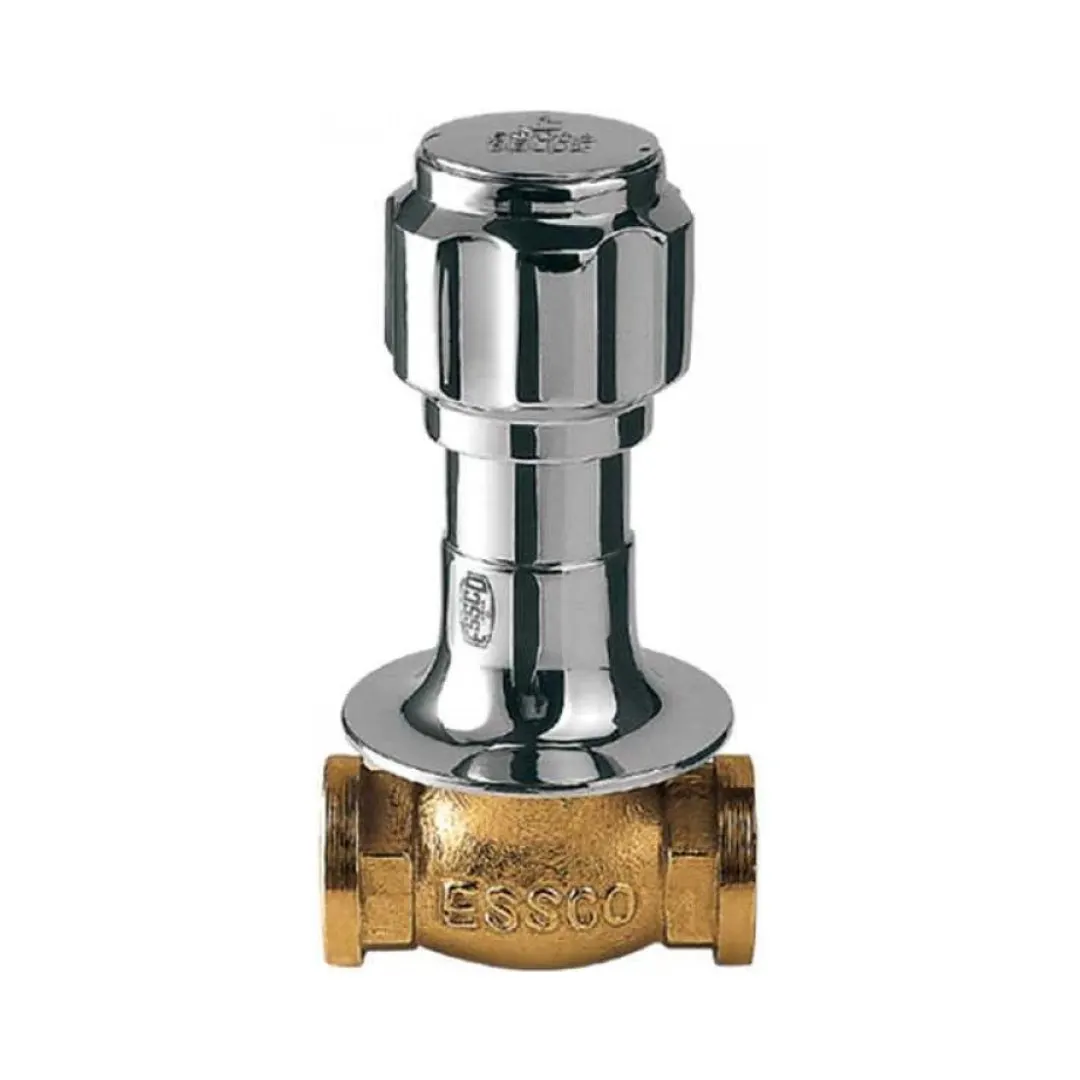Essco basin area stop valve Delux DLX-CHR-514CKN Chrome