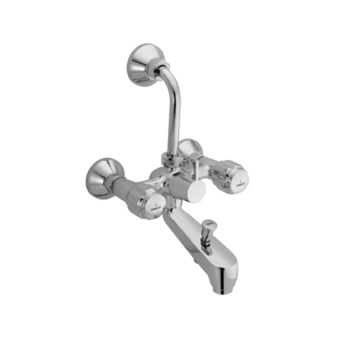 Essco 3 way wall mixer Delux DLX-CHR-519KN Chrome