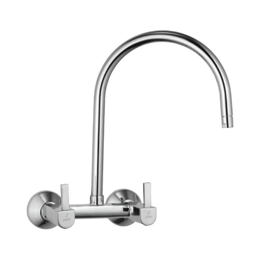 Jaquar wall mounted regular kitchen sink mixer D'Arc DRC-37309 with swinging spout in chrome finish DRC-37309 Standard