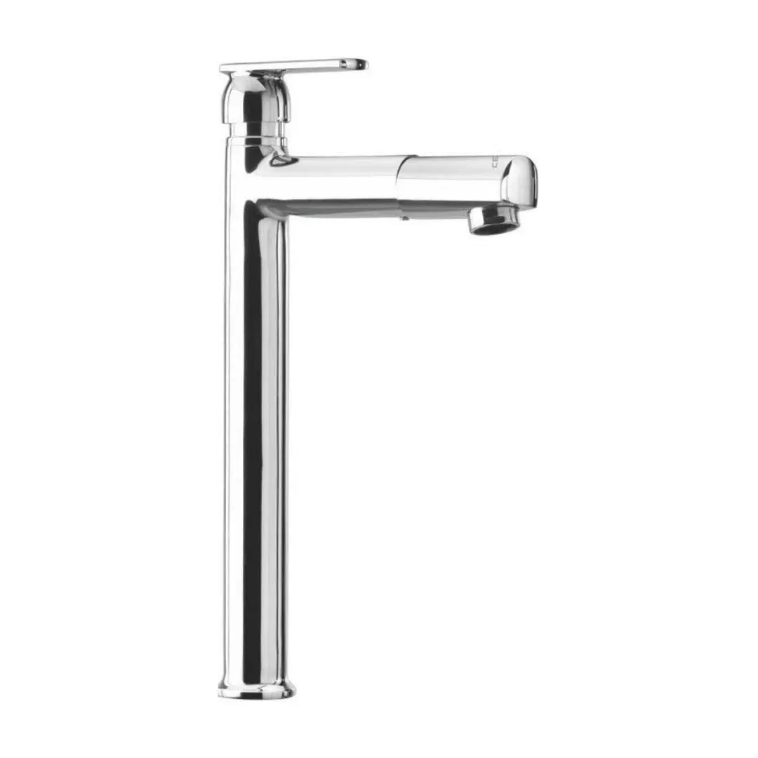 Cera table mounted tall boy basin tap titanium F1003102 F1003102 Chrome