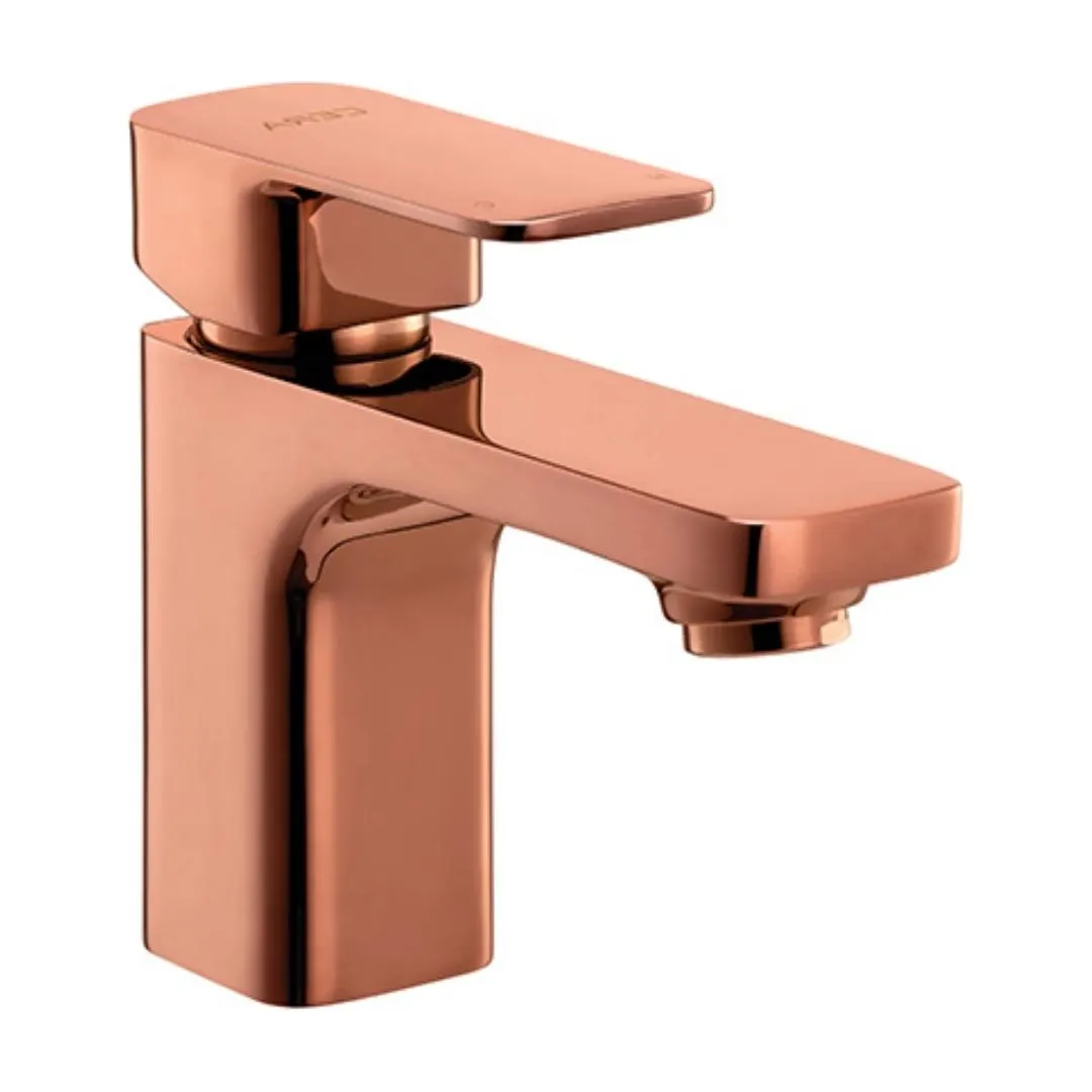 Cera table mounted regular basin mixer ruby F1005451RG F1005451RG Rose Gold