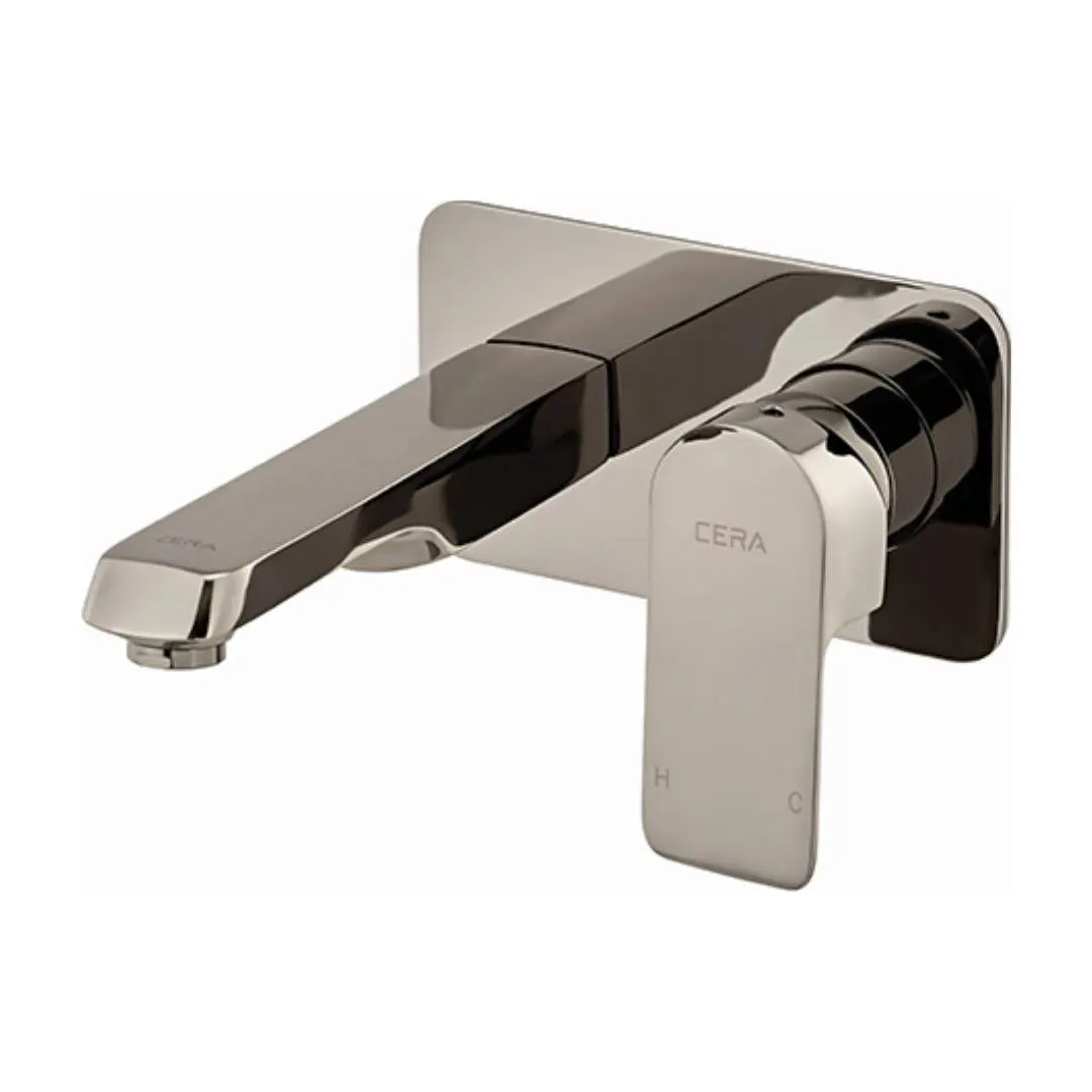 Cera wall mounted basin mixer chelsea F1016473GG F1016473GG Graphite Grey