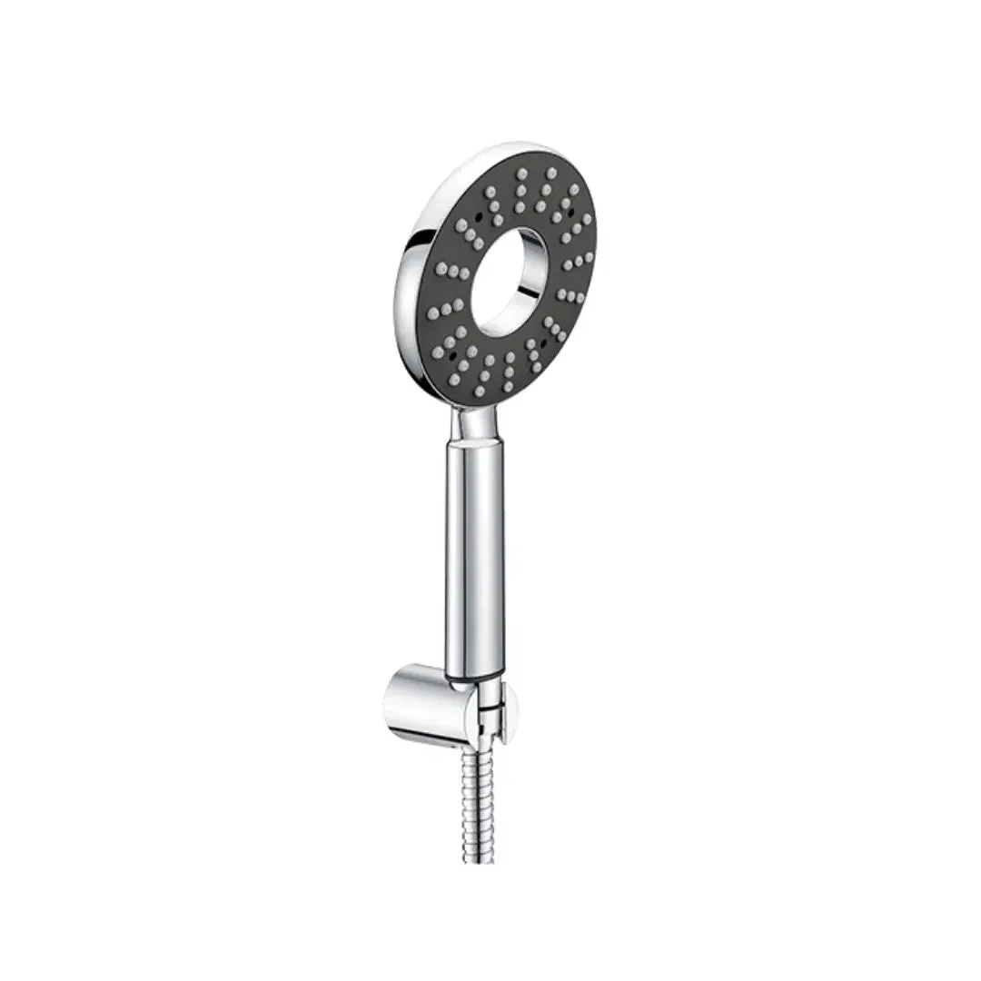 Hindware single flow hand shower glamour collection F160116 Dark Grey