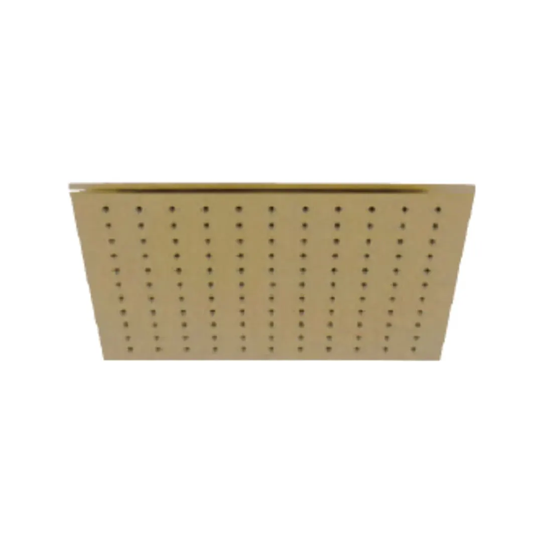 Hindware single flow overhead shower element F160149PGD Gold