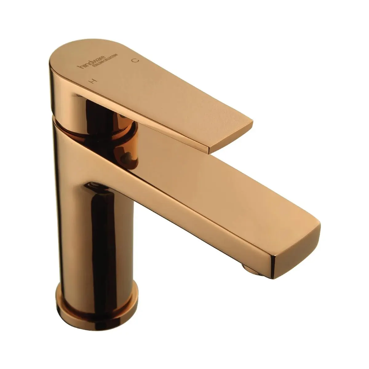 Hindware table mounted regular basin mixer edge F360011RGD Rose Gold