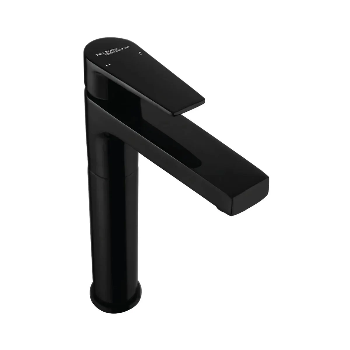 Hindware table mounted tall boy basin mixer edge F360012GRT Black Chrome