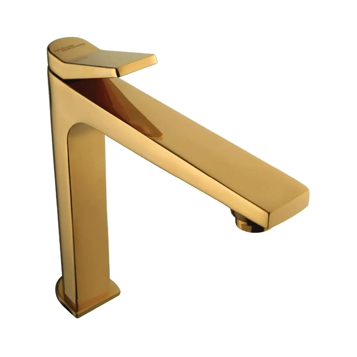 Hindware table mounted tall boy basin tap edge F410002PGD Gold