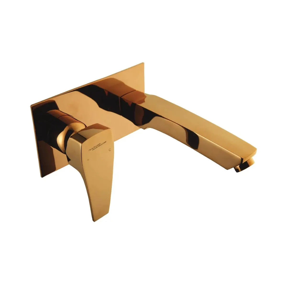 Hindware wall mounted basin mixer edge F520013RGD Rose Gold