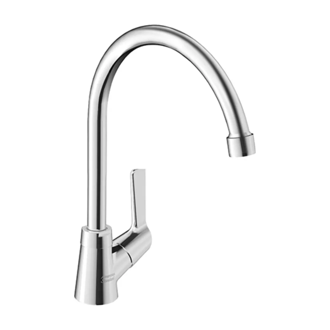 American Standard table mounted regular kitchen sink tap winston lever FFAST606-501500BF0 with swinging spout in chrome finish FFAST606-501500BF0 Standard