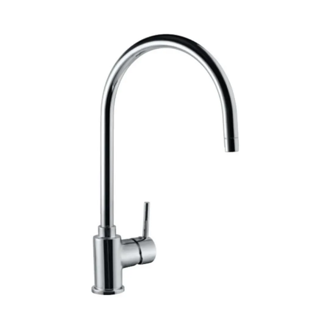 Jaquar table mounted regular kitchen sink mixer Florentine FLR-5179B with swinging spout in chrome finish FLR-5179B Standard