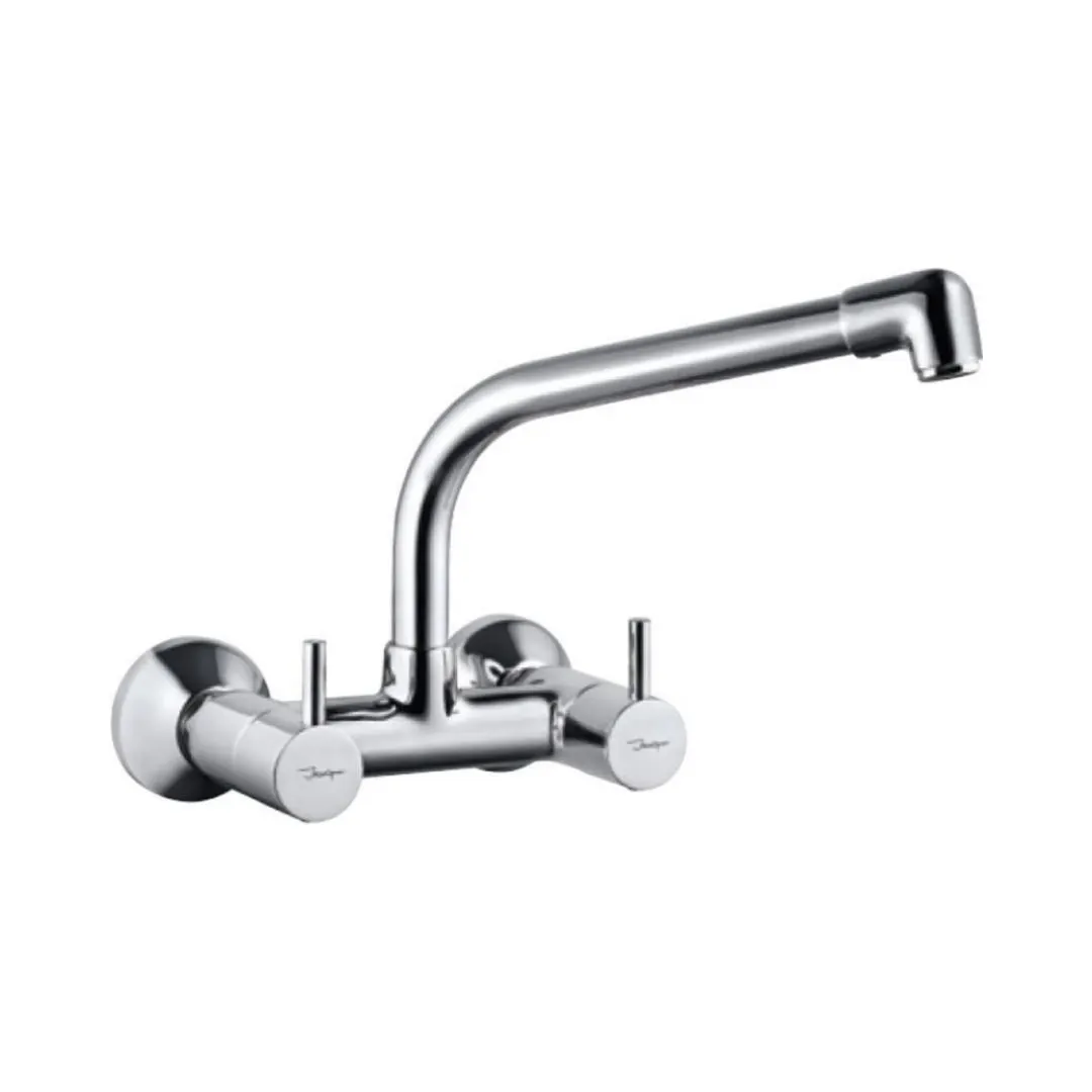 Jaquar wall mounted regular kitchen sink mixer Florentine FLR-5309ND with swinging spout in chrome finish FLR-5309ND Standard