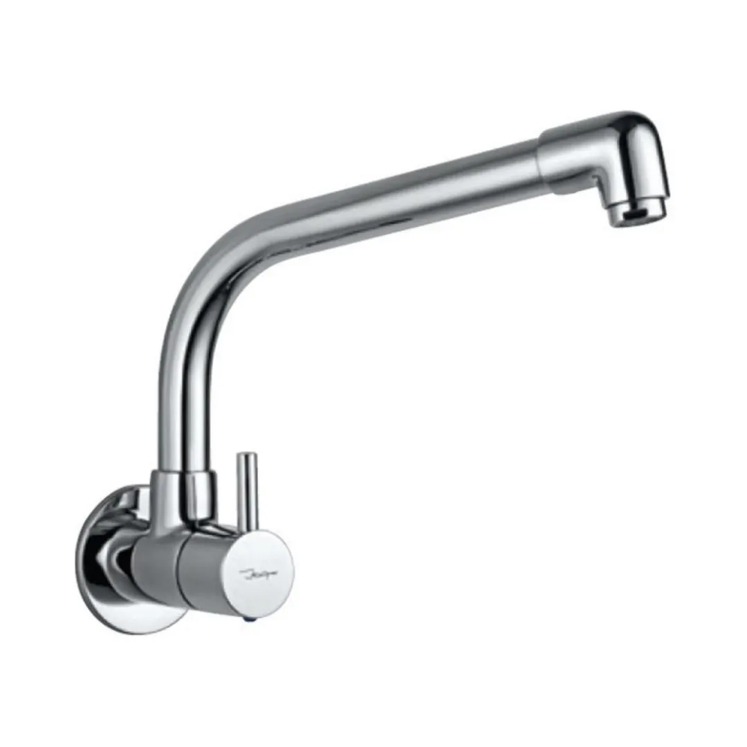 Jaquar wall mounted regular kitchen sink tap Florentine FLR-5347SD with swinging spout in chrome finish FLR-5347SD Standard