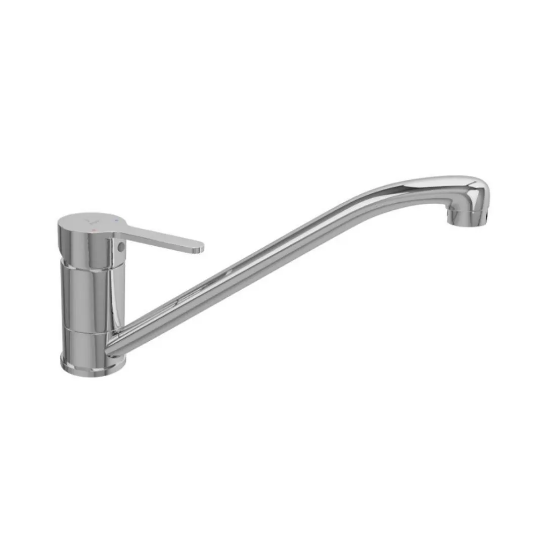 Jaquar table mounted regular kitchen sink mixer Fusion FUS-29173B with swinging spout in chrome finish FUS-29173B Standard
