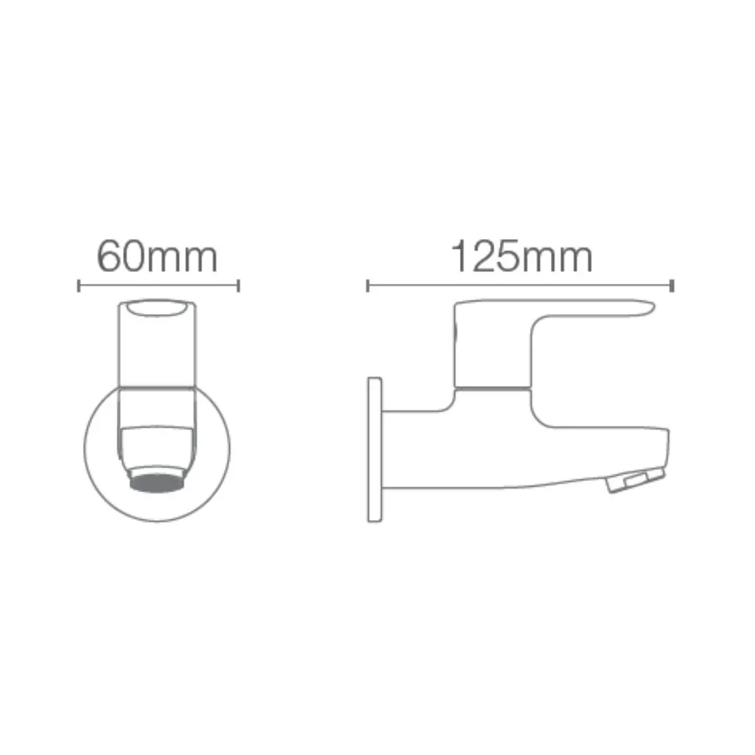 Kohler wc area bib tap july 16093IN-4-AF 16093IN-4-AF French Gold - image 2